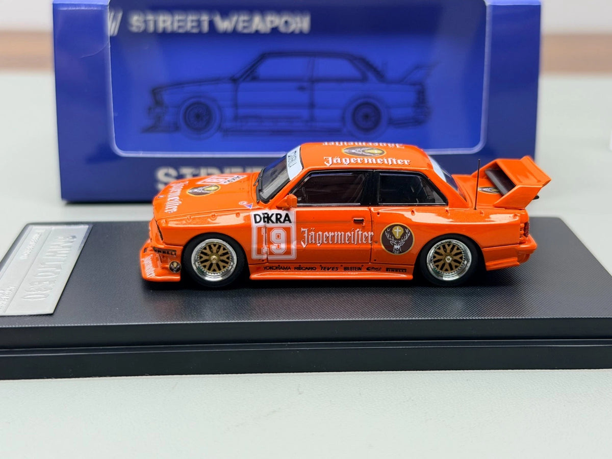 SW 1:64 alloy car model, BMW E30 M3 LTO