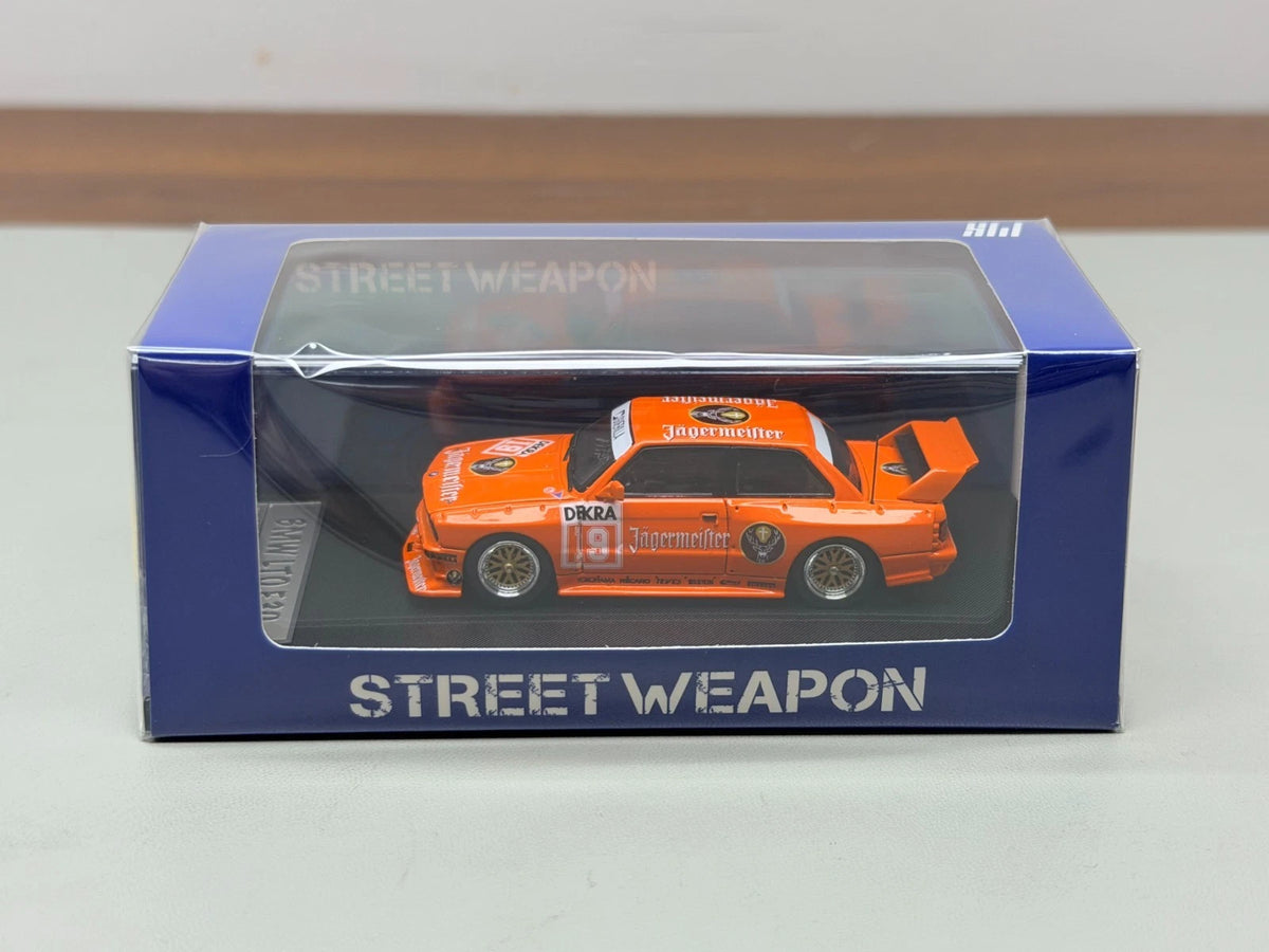 SW 1:64 alloy car model, BMW E30 M3 LTO