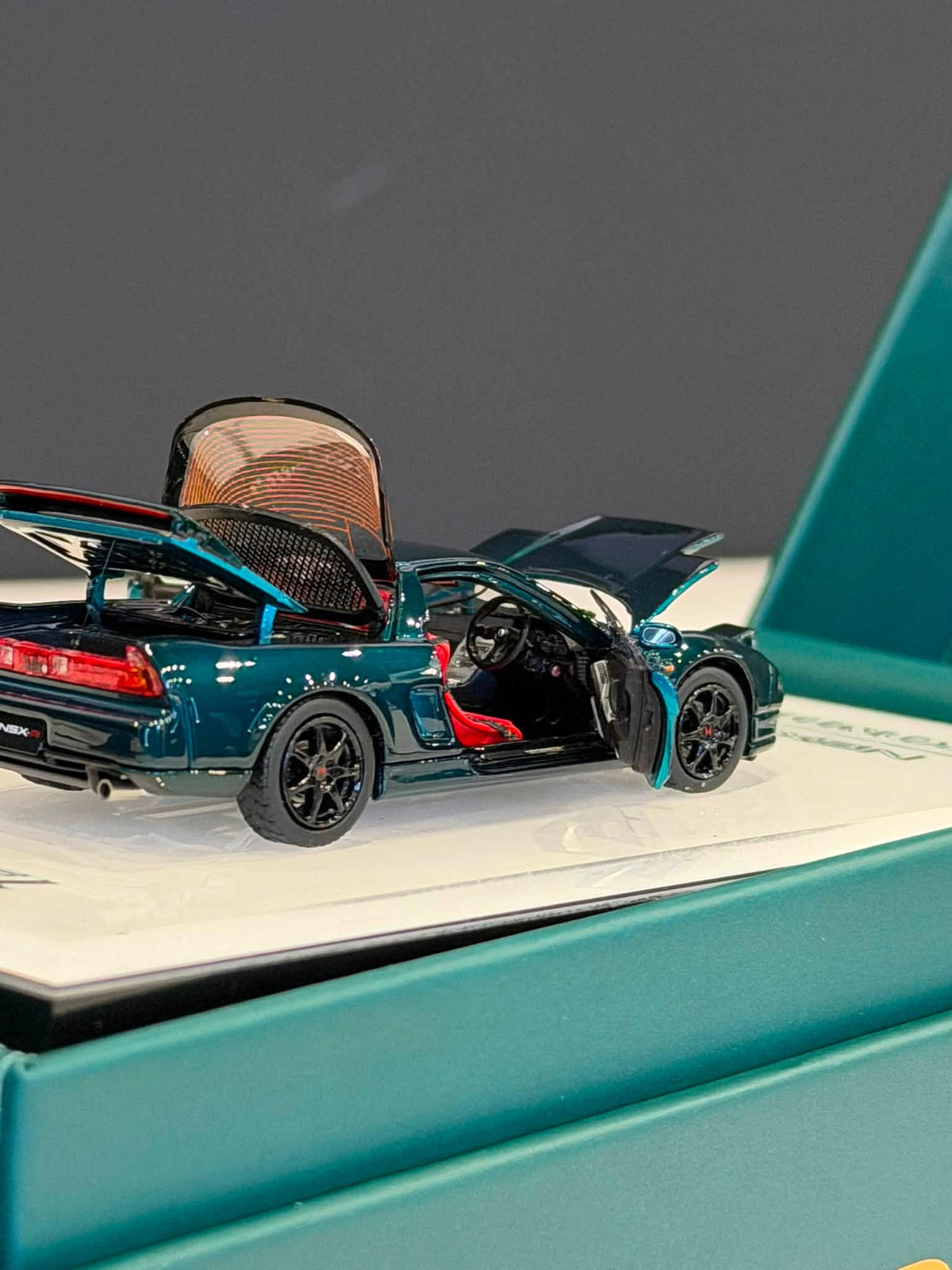 1/64 Honda NSX NA1 R – Peacock Green, *TMCS Event Cars* - Top Art